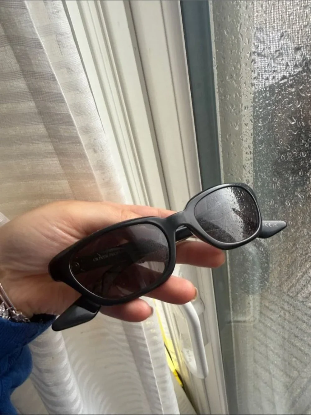 KHAITE Black Oliver Peoples Edition 1983C Sunglasses
